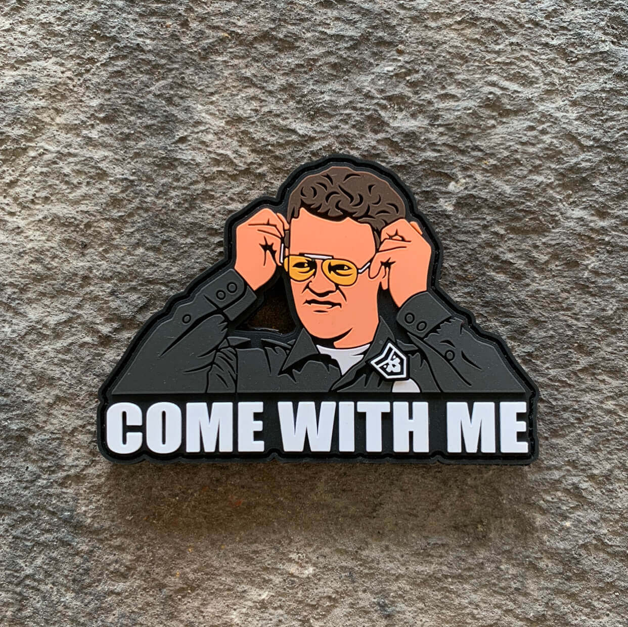 Tackleberry:   Come with me PVC Patch