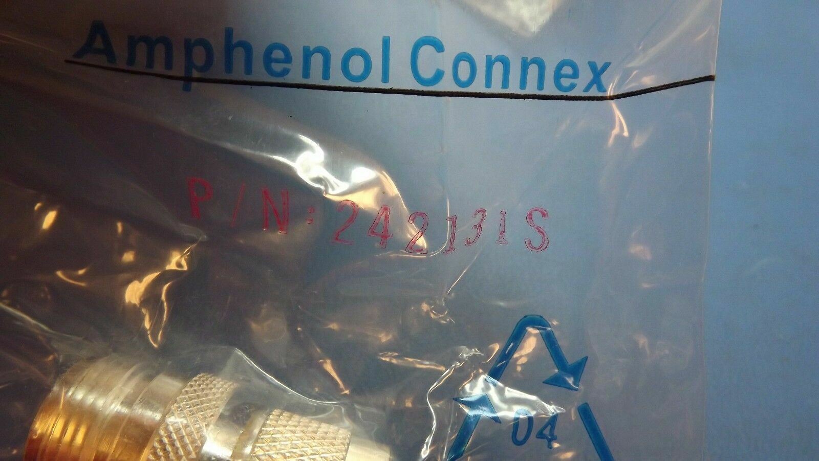 242131S RF Adapters - Between Series Adapter N Jack to TNC Plug