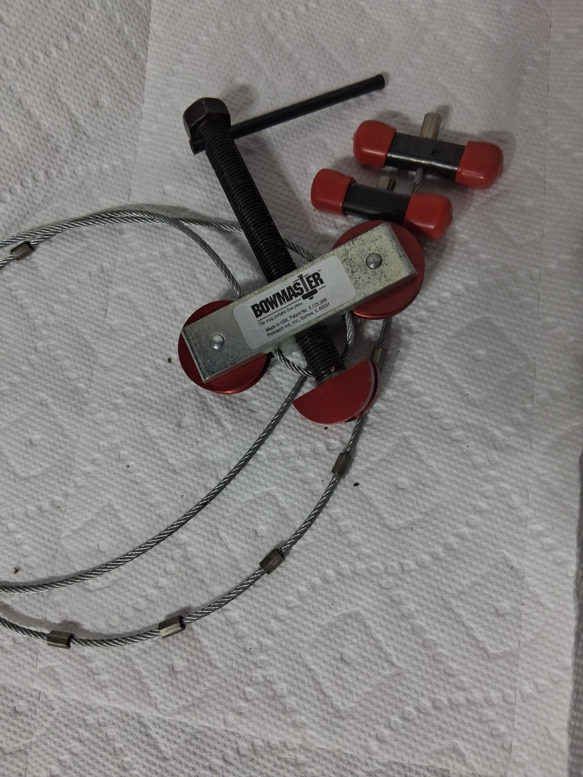 Viper Archery/Bowmaster Portable Bow Press & String Changer, Made in USA B30