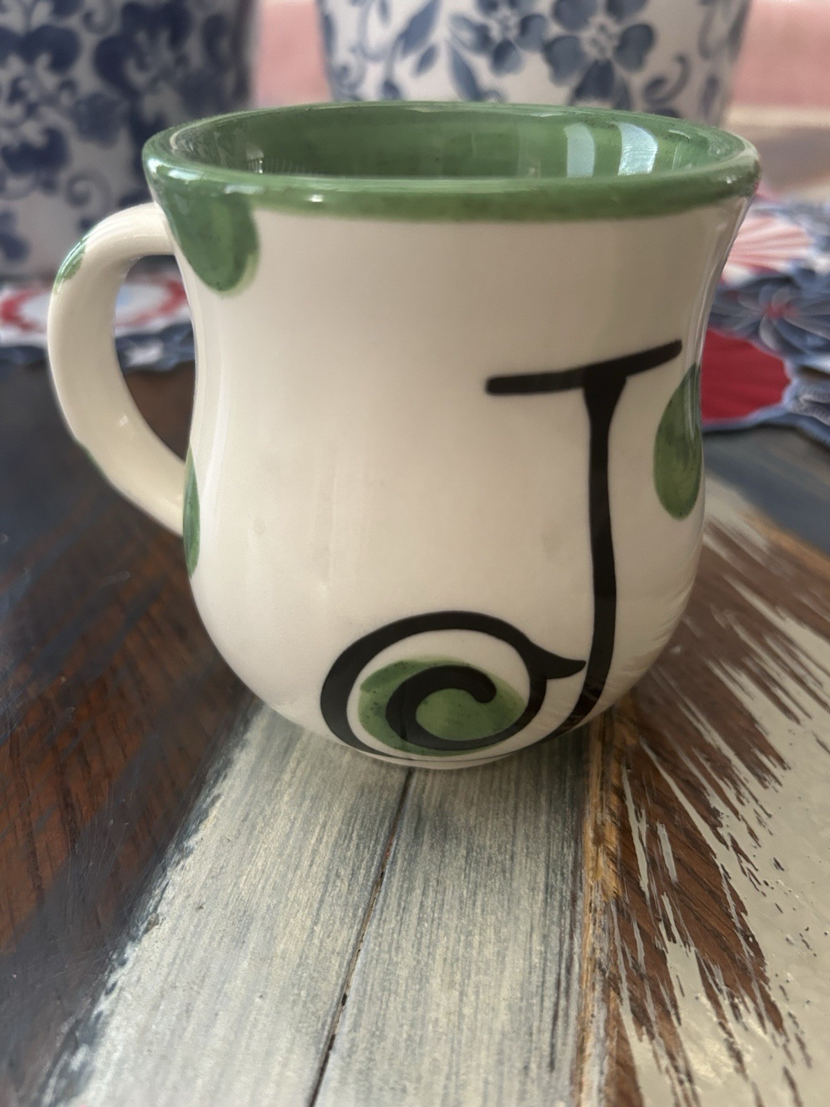 Gail Piitman Initial J Mug