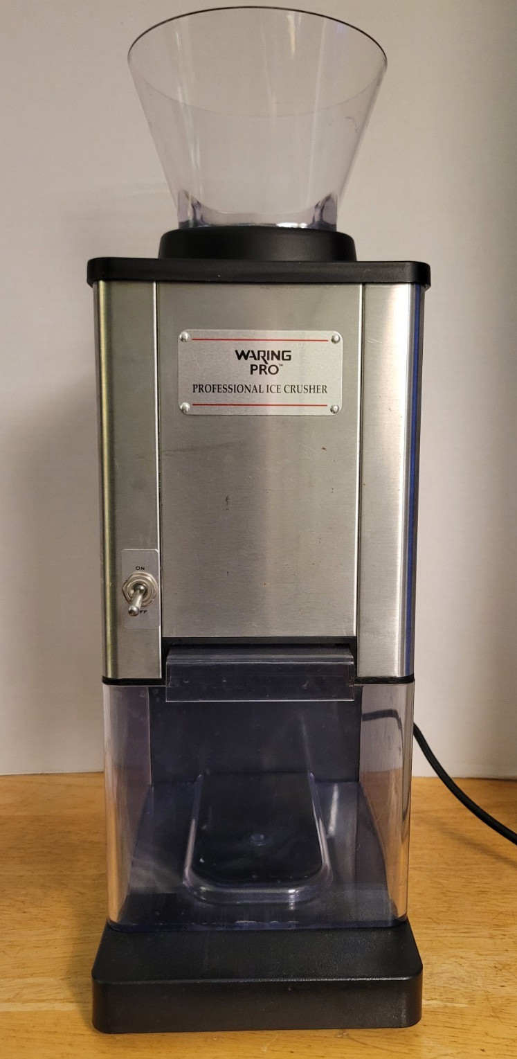 Waring Pro Ice Crusher Model IC70 Professional Ice Crusher TESTED WORKING