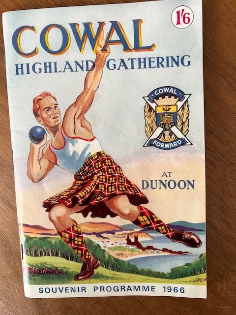 Cowal Highland Gathering at Dunoon Souvenir Programme 1966