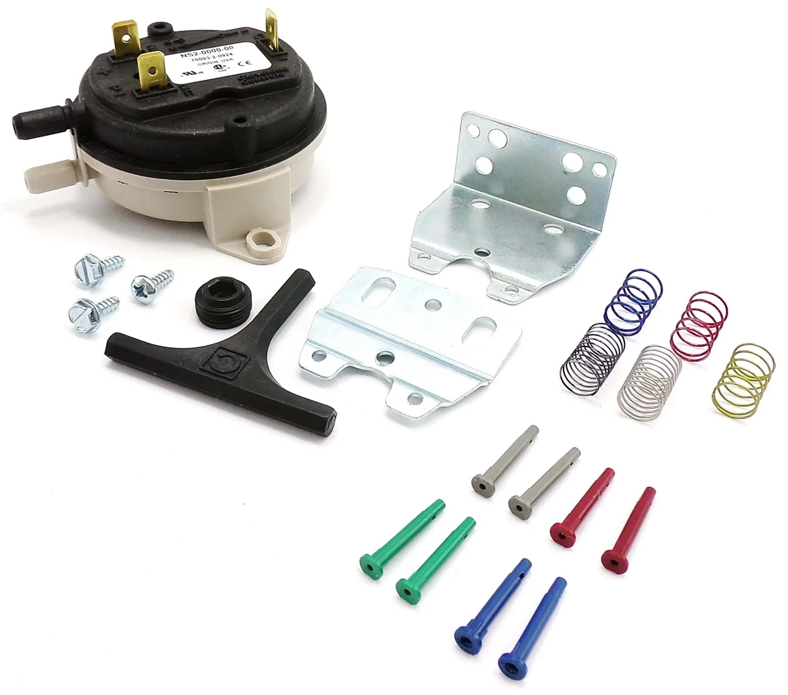 TEGRO REPL FOR Cleveland Controls NS2-0000-000 Air Sensing Switch Kit 0.1/10"W.C