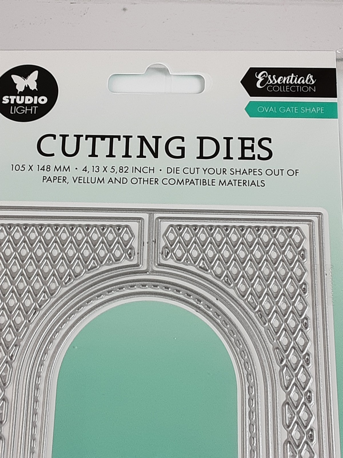 NEW Studio Light Essential Collection Oval Gate Shape Die 7 Dies Largest 6x4.25