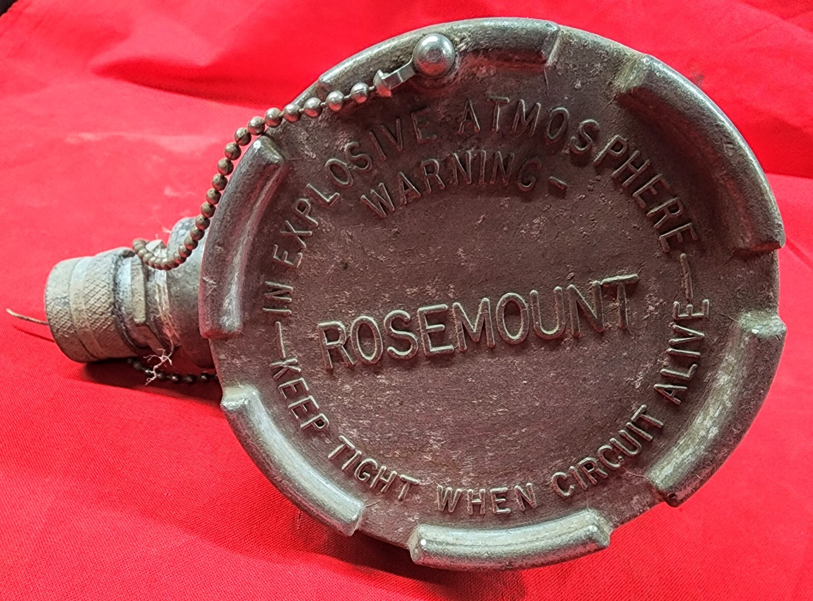 ROSEMOUNT CONNECTION HEAD AND TE1006 THERMOCOUPLE PROBE
