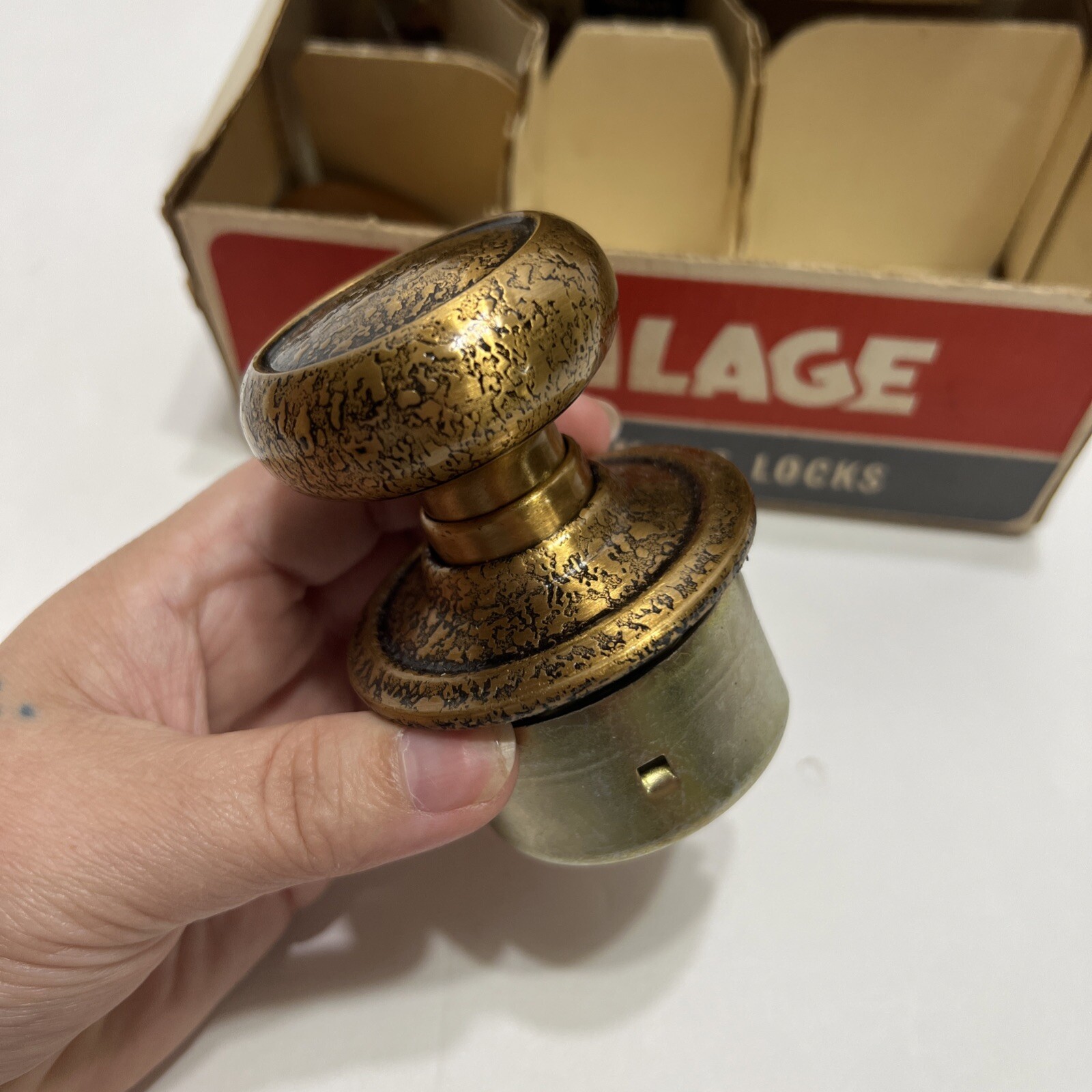 Vtg Schlage Closet Latch A20S CLA 11