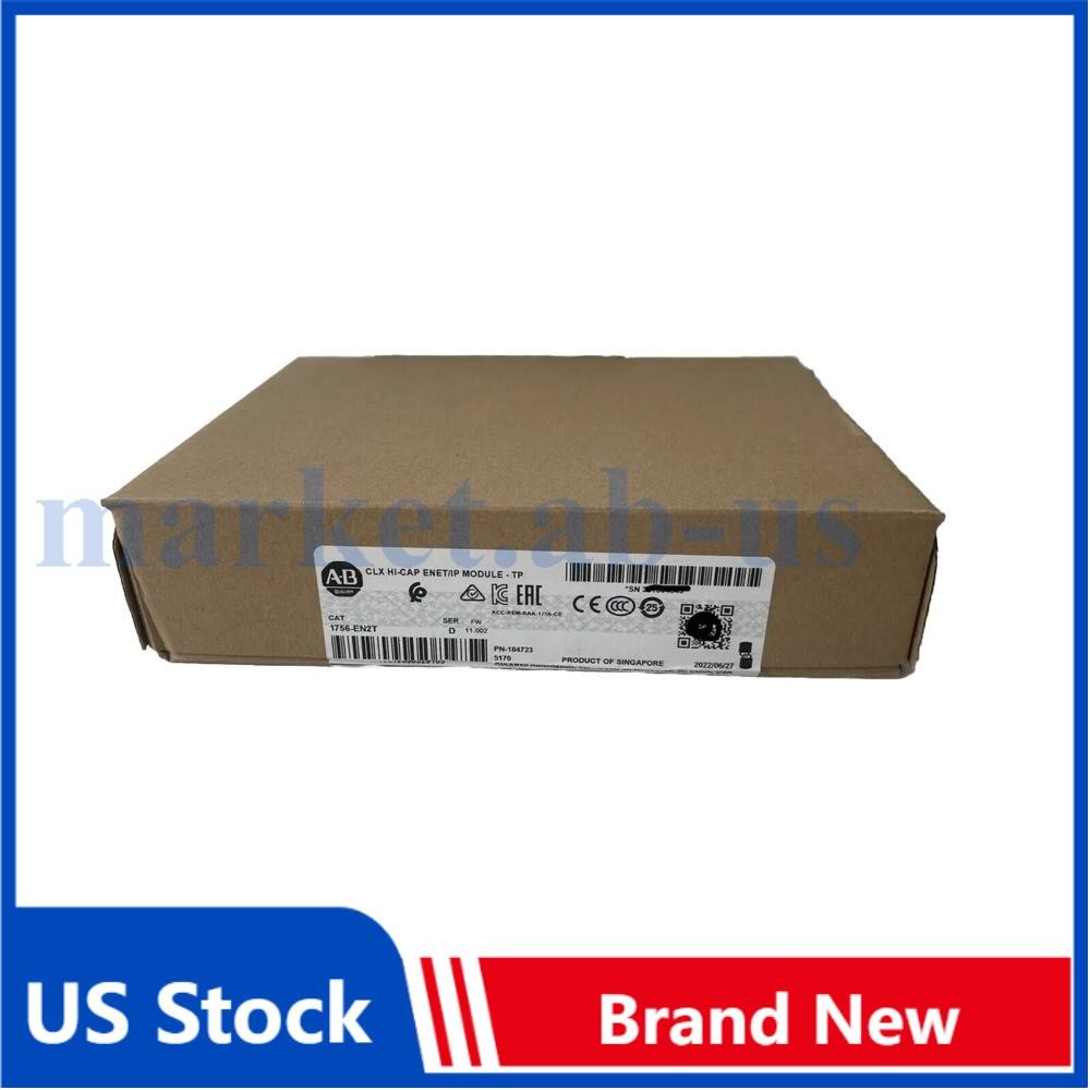 Allen Bradley 1756-EN2T ControlLogix EtherNet/IP Module AB 1756EN2T US Free Tax