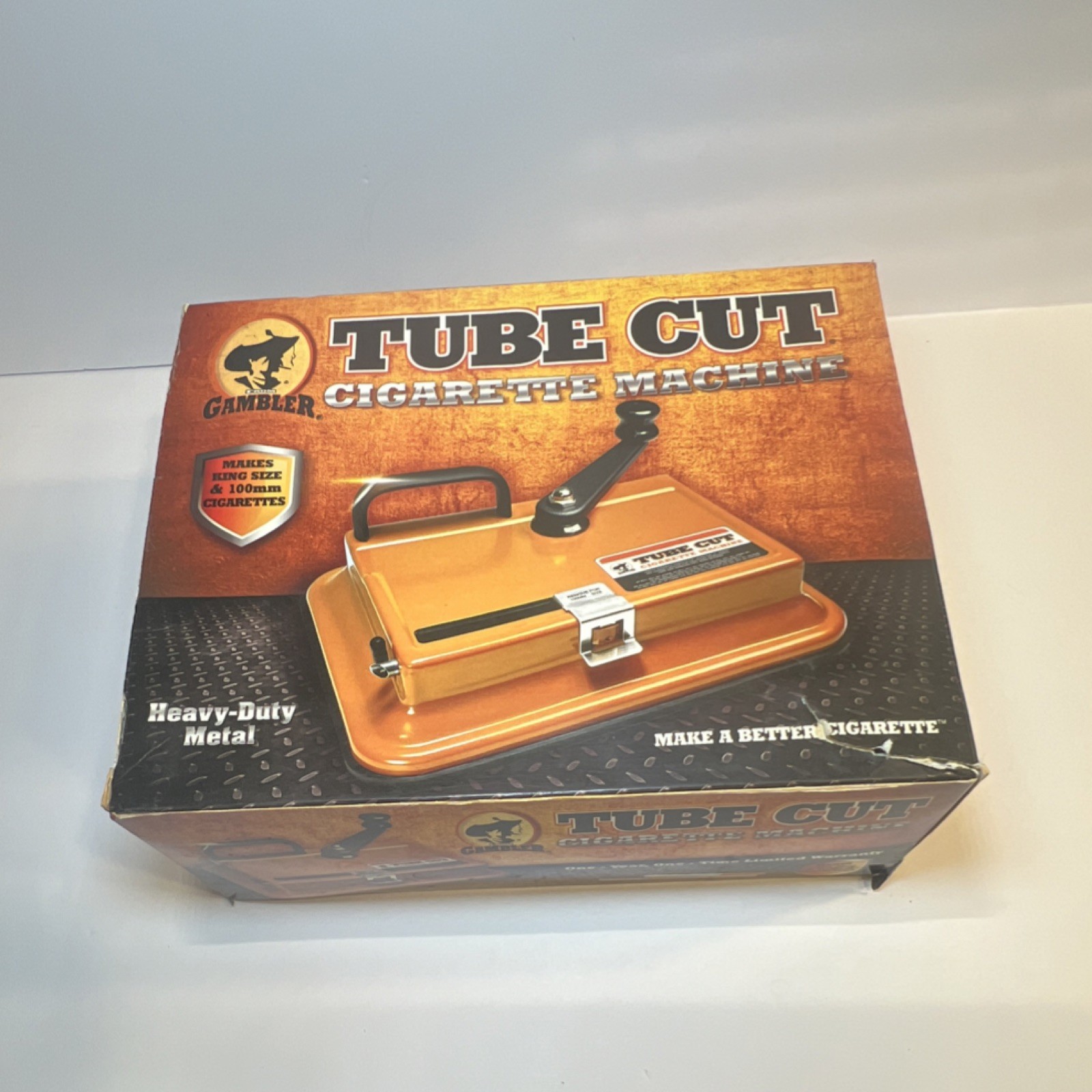 Gambler Heavy-Duty Metal Tube Cut Cigarette Machine