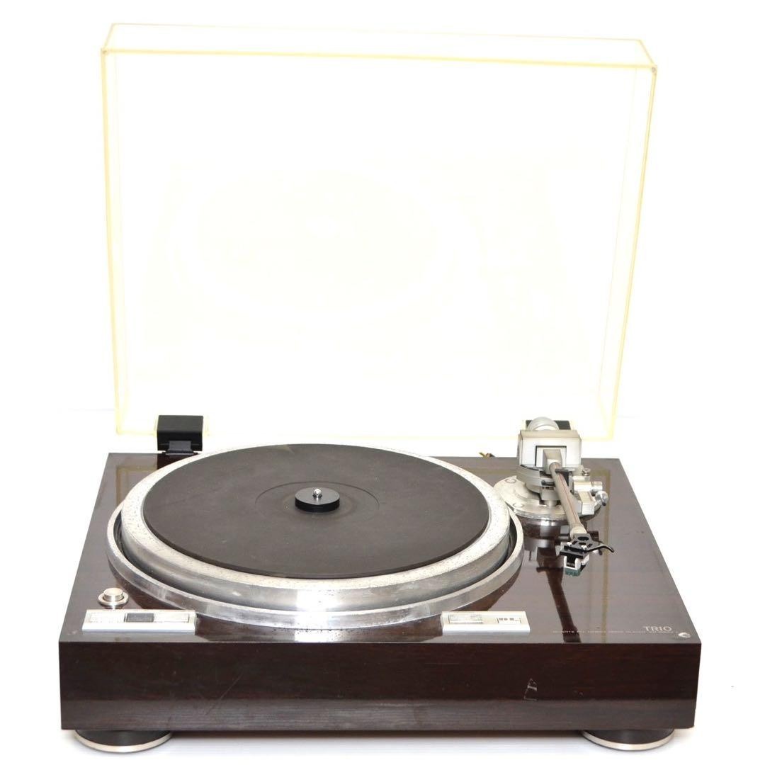 TRIO KP-880D Direct Drive Turntable w/ MG-25L Cartridge Working Japan Vintage