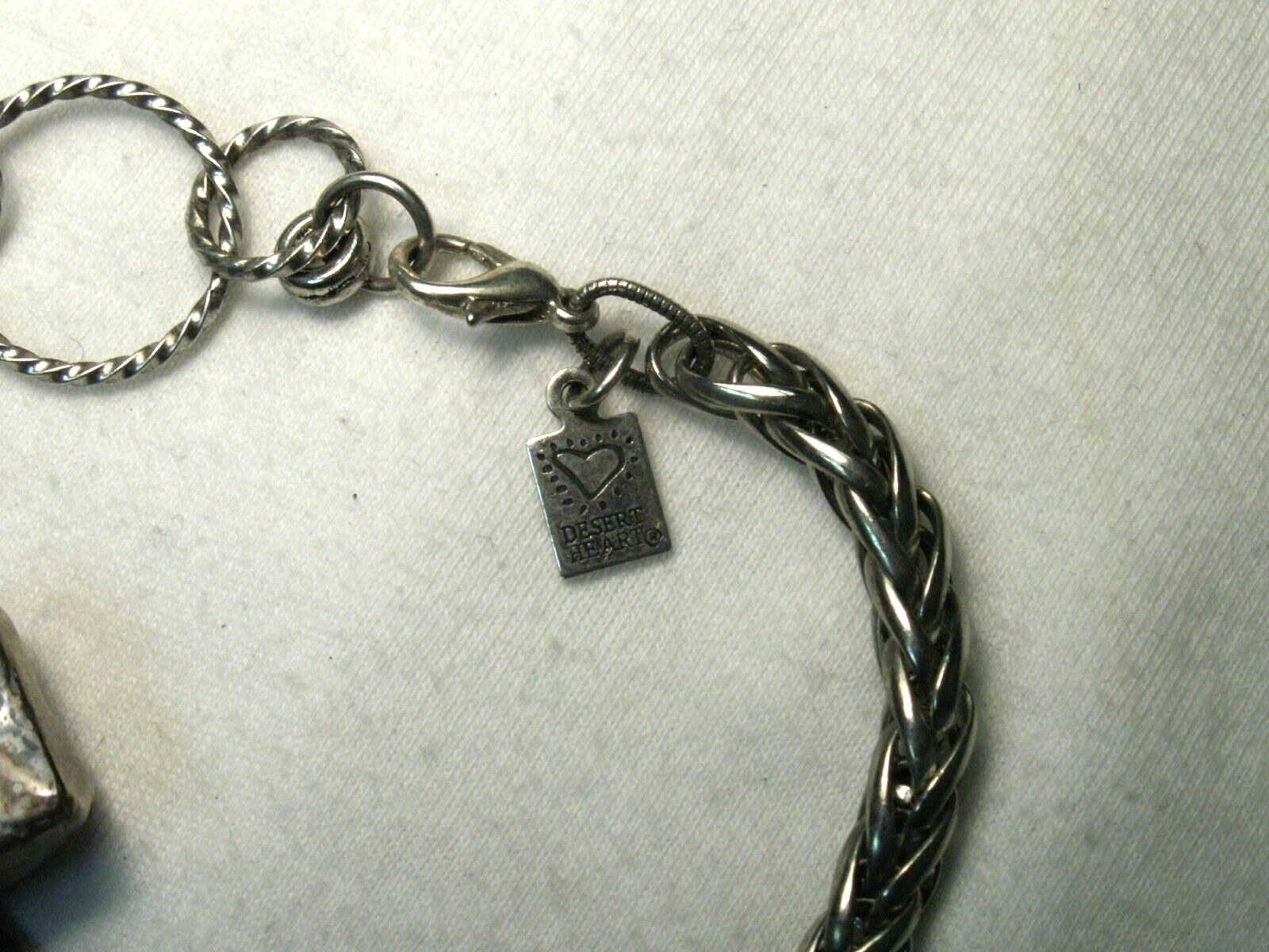...Desert Heart Mixed Materials Designer, Deb Sparsbott, Bracelet...