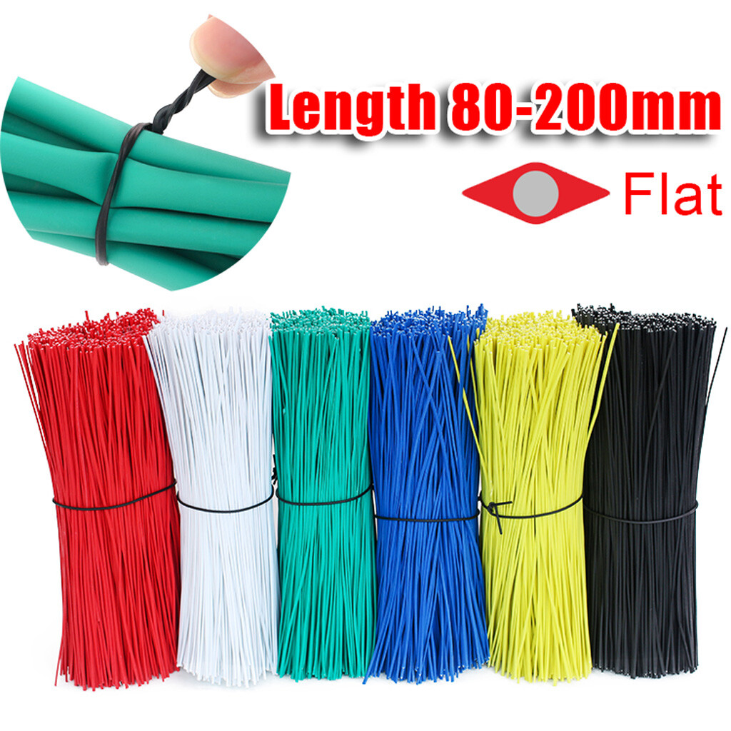 0.55mm Colorful Plant Tie Bundle Support Adjustable Garden Securing Fix Reusable