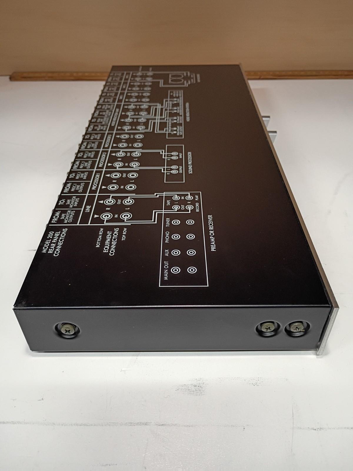 Untested Vintage DBX 200 Program Route Selector Recording Technology Series