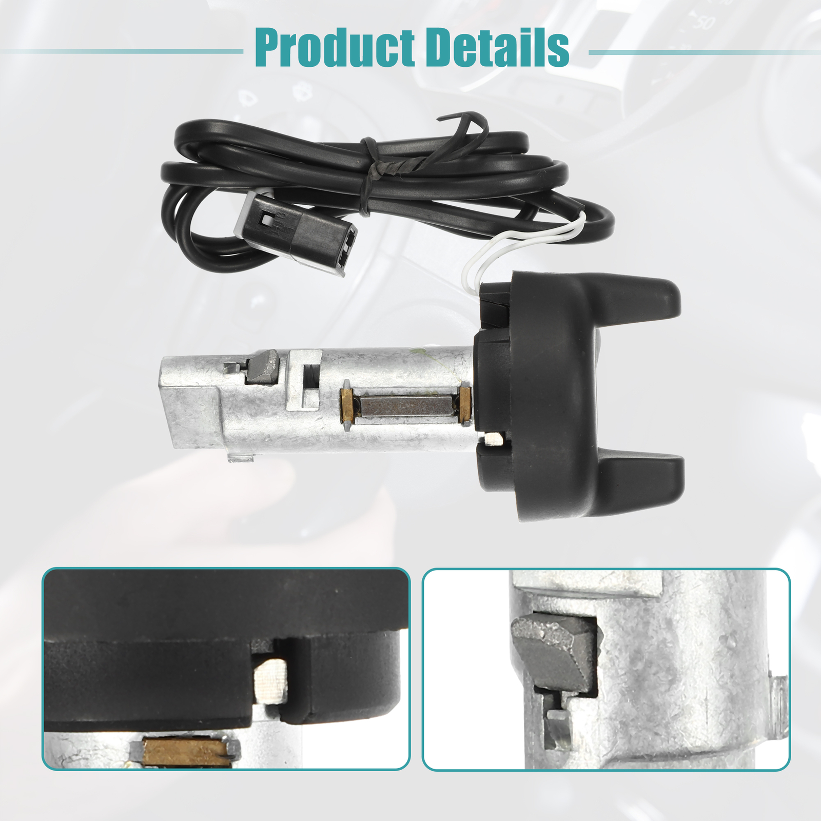 Pack (3) Ignition Switch Cylinder Lock Assembly for Buick Century