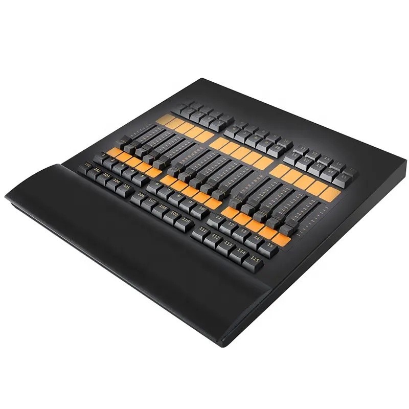 DMX512 Console MA on PC Fader Wing Stage Light Controller with Fly Case