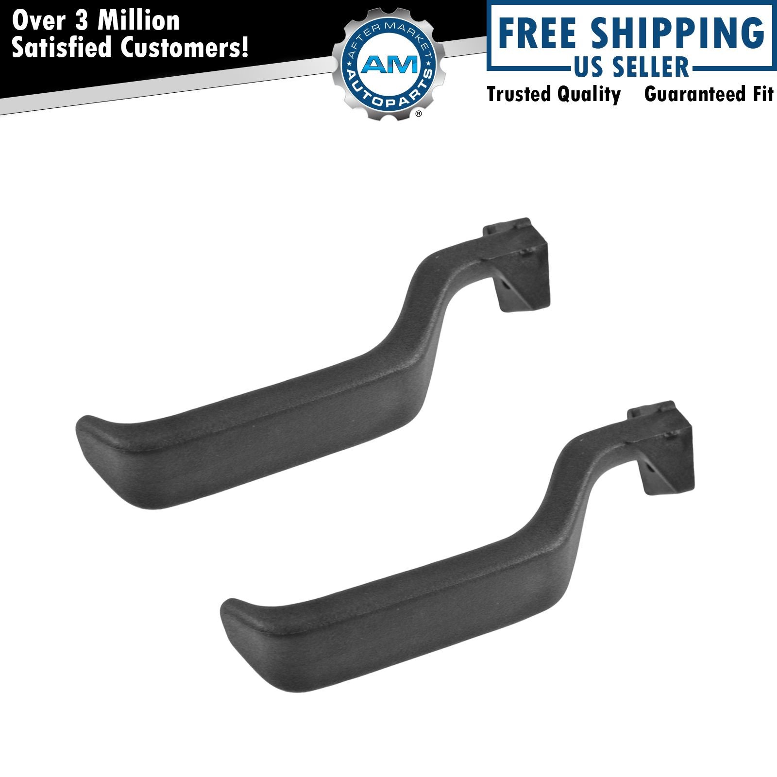 Inner Inside Interior Door Handle Left & Right Pair Set for Ford Pickup Truck