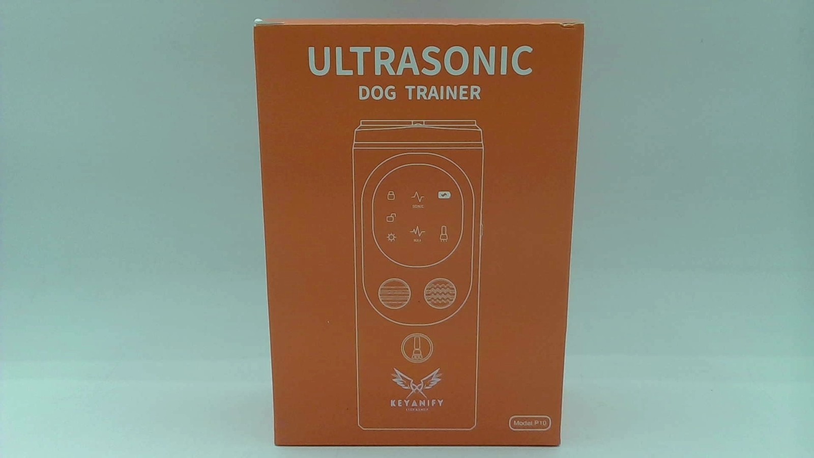 Keyanify Ultrasonic Dog Trainer P10 Rechargeable Bark Control Deterrent Device