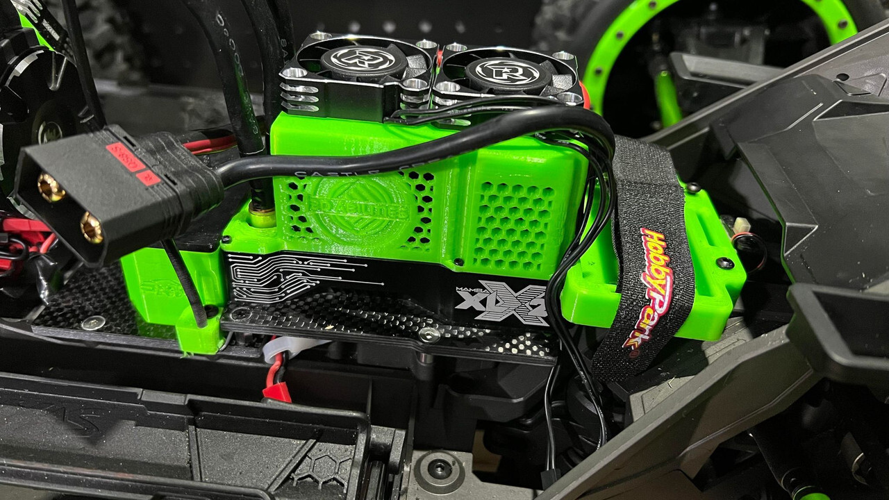 XLX2 ESC Cooling Shroud (2x40mm)