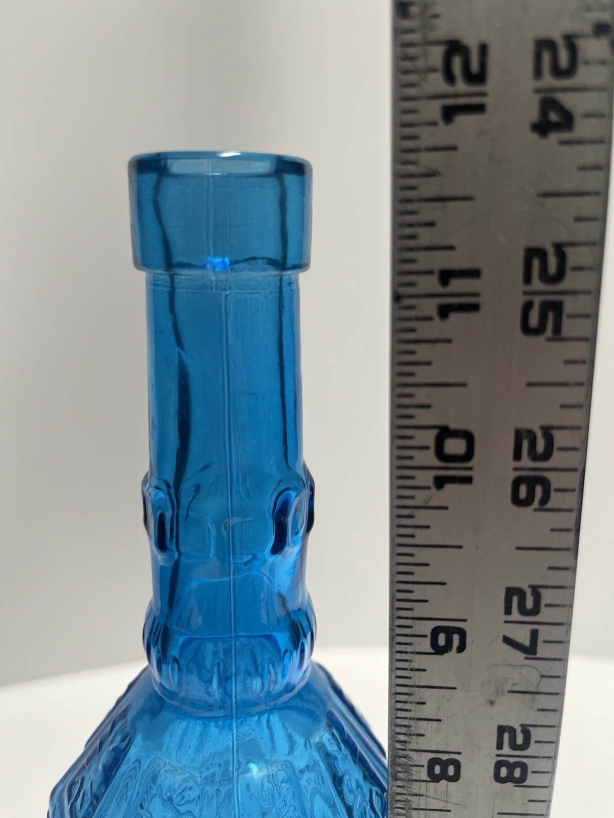 2 Craft Bottles Blue And Green