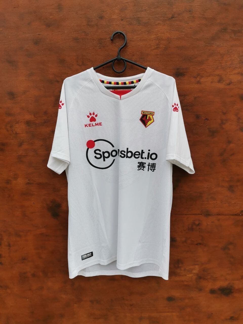 WATFORD ENGLAND 2020/2021 AWAY FOOTBALL SHIRT KELME SIZE XL ADULT