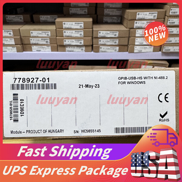 Sealed National Instruments GPIB-USB-HS Adapter Controller IEEE488 NI 778927-01