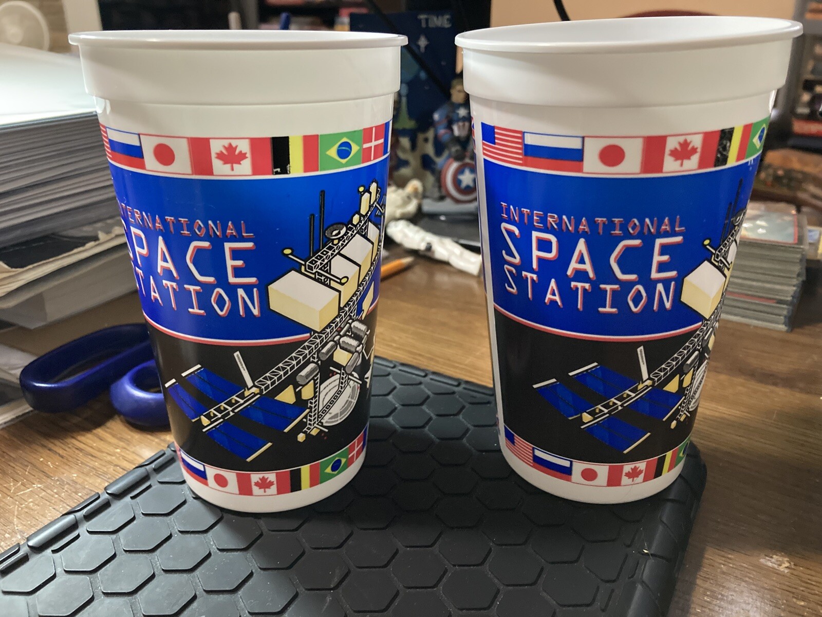 NASA Kennedy Space Center - INTERATIONAL SPACE STATION  SET OF 2