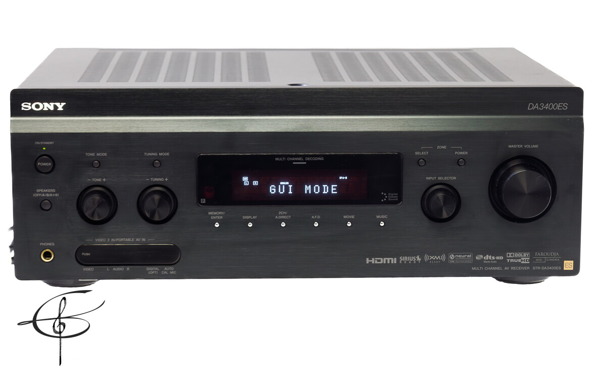 Sony AV A/V Receiver STR-DA3400ES TESTED WORKING VGC Audio Video WORKS