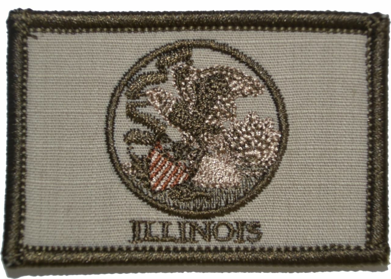 Illinois State Flag - 2x3 Patch