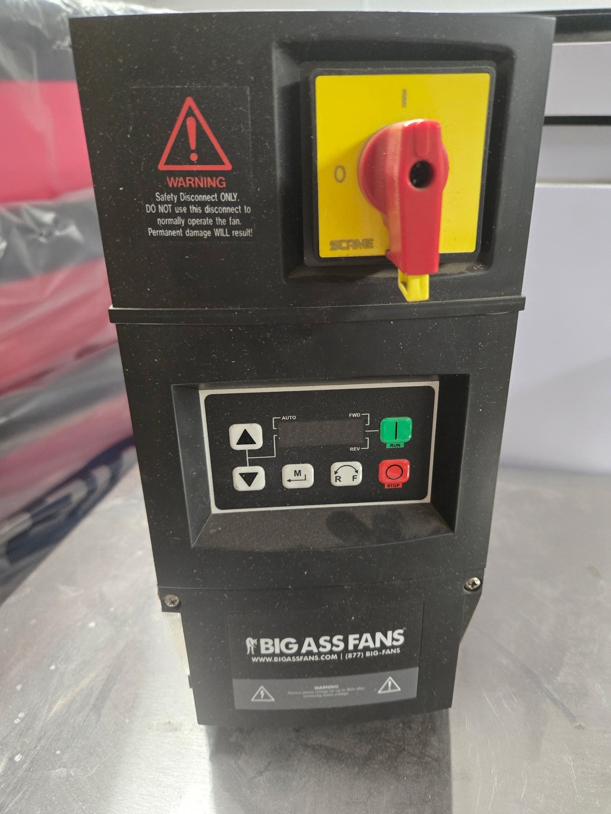 Big Ass Fans Variable Frequency Drive (VFD) With Disconnect - Open Box