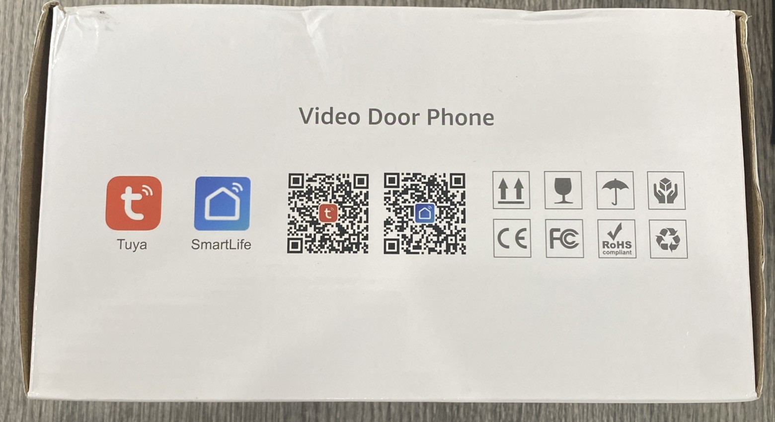Wired Video Intercom System 7-inch HD Touchscreen Door Phone with WiFi Connect