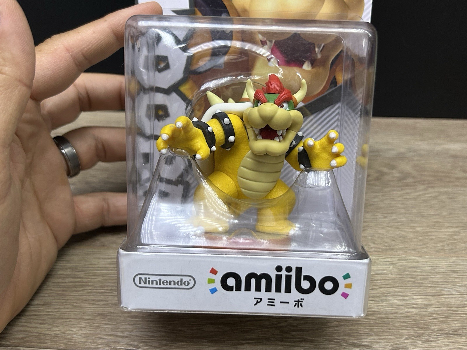 Nintendo Amiibo BOWSER Super Mario Bros. Series Figure Japanese Import Japan New