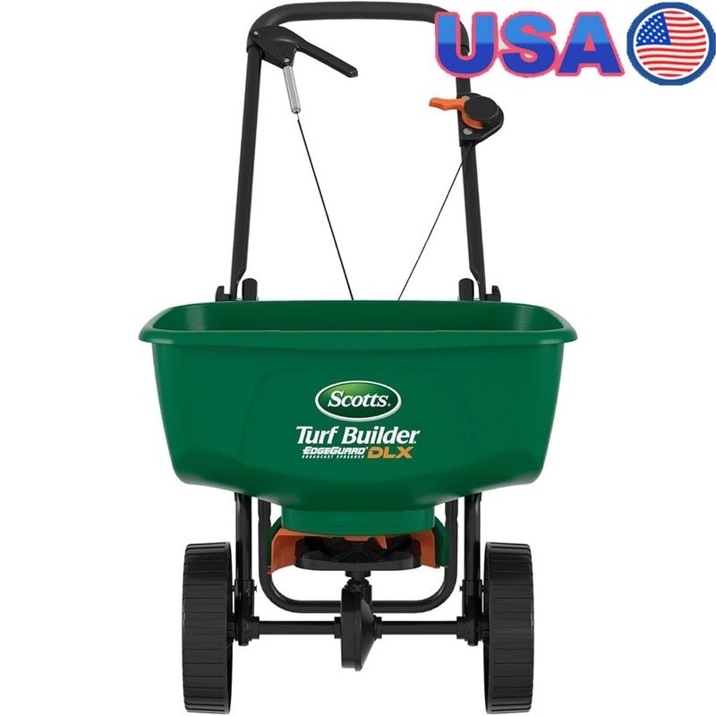 EdgeGuard DLX Broadcast Spreader Lawn Care Fertilizer Grass Seed & Ice Melt New