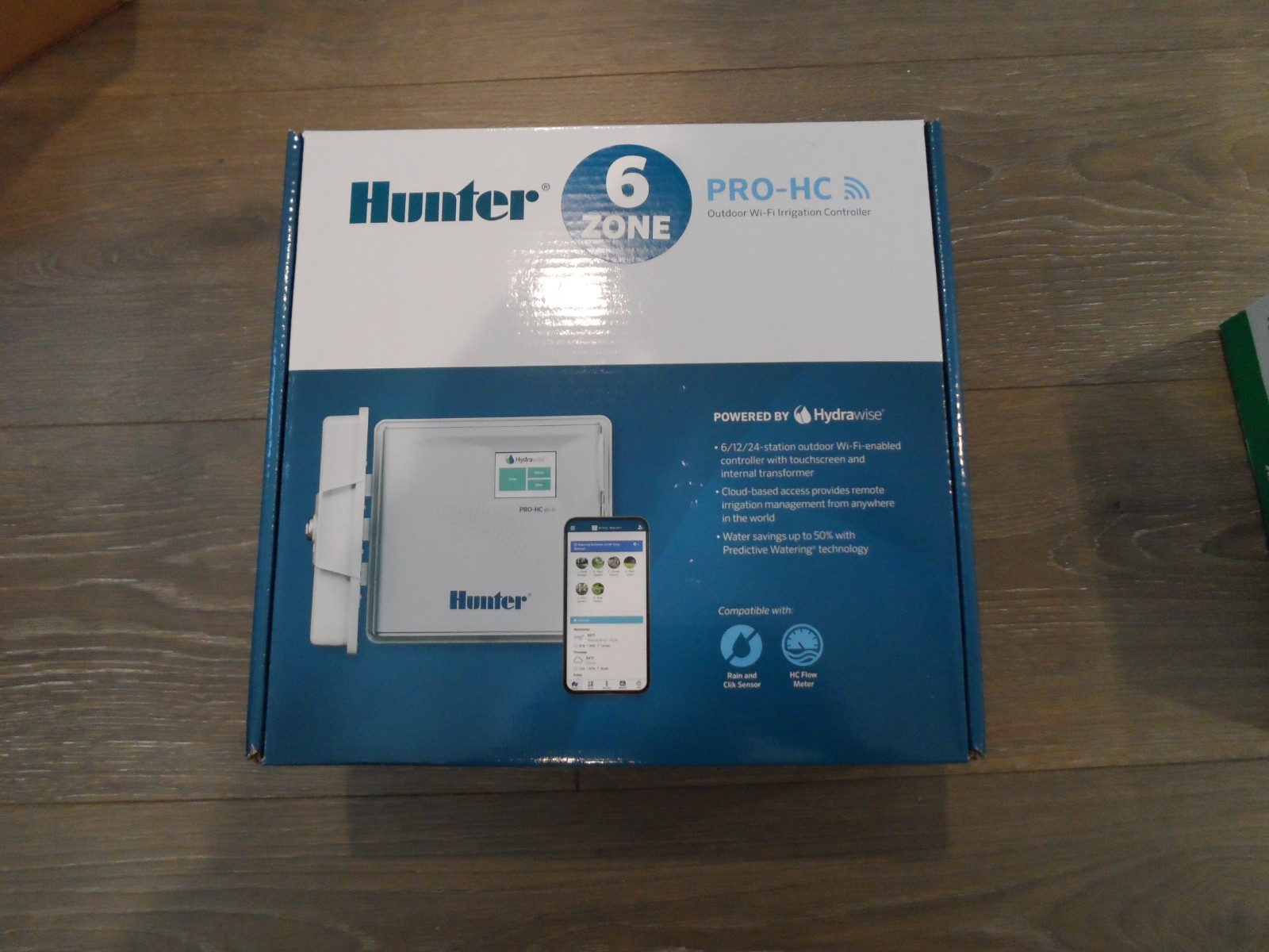 NEW HUNTER Hydrawise 6-Station Wi-Fi Outdoor Controller Timer  PRO-HC PHC-600