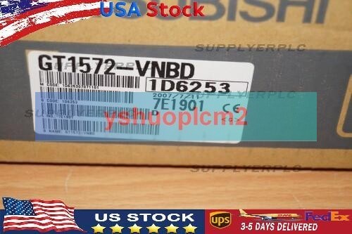 New In Box MITSUBISHI HMI GT1572-VNBD Panel GT1572VNBD Free Shipping