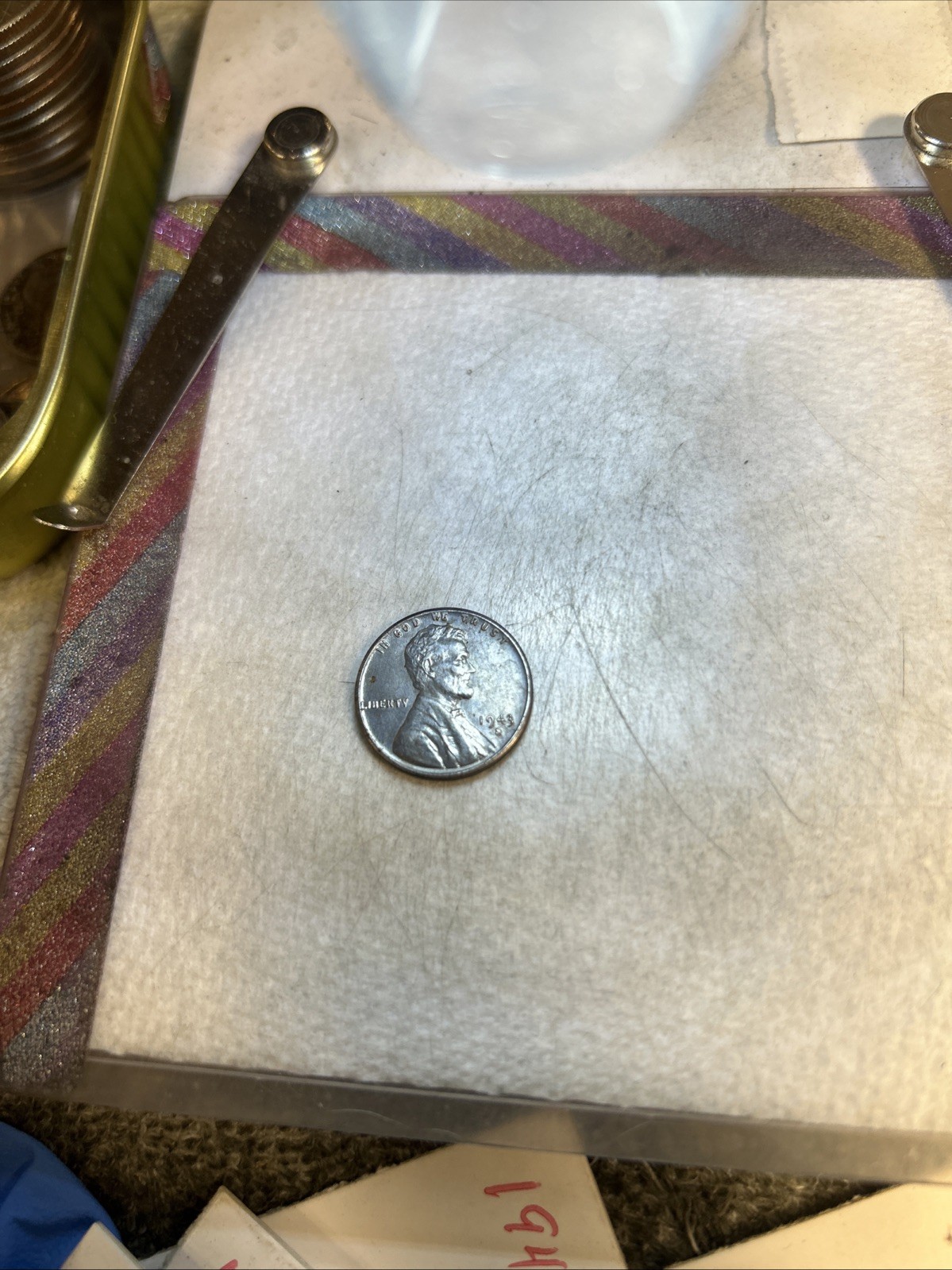 1943S Penny Mint Mark Double Die