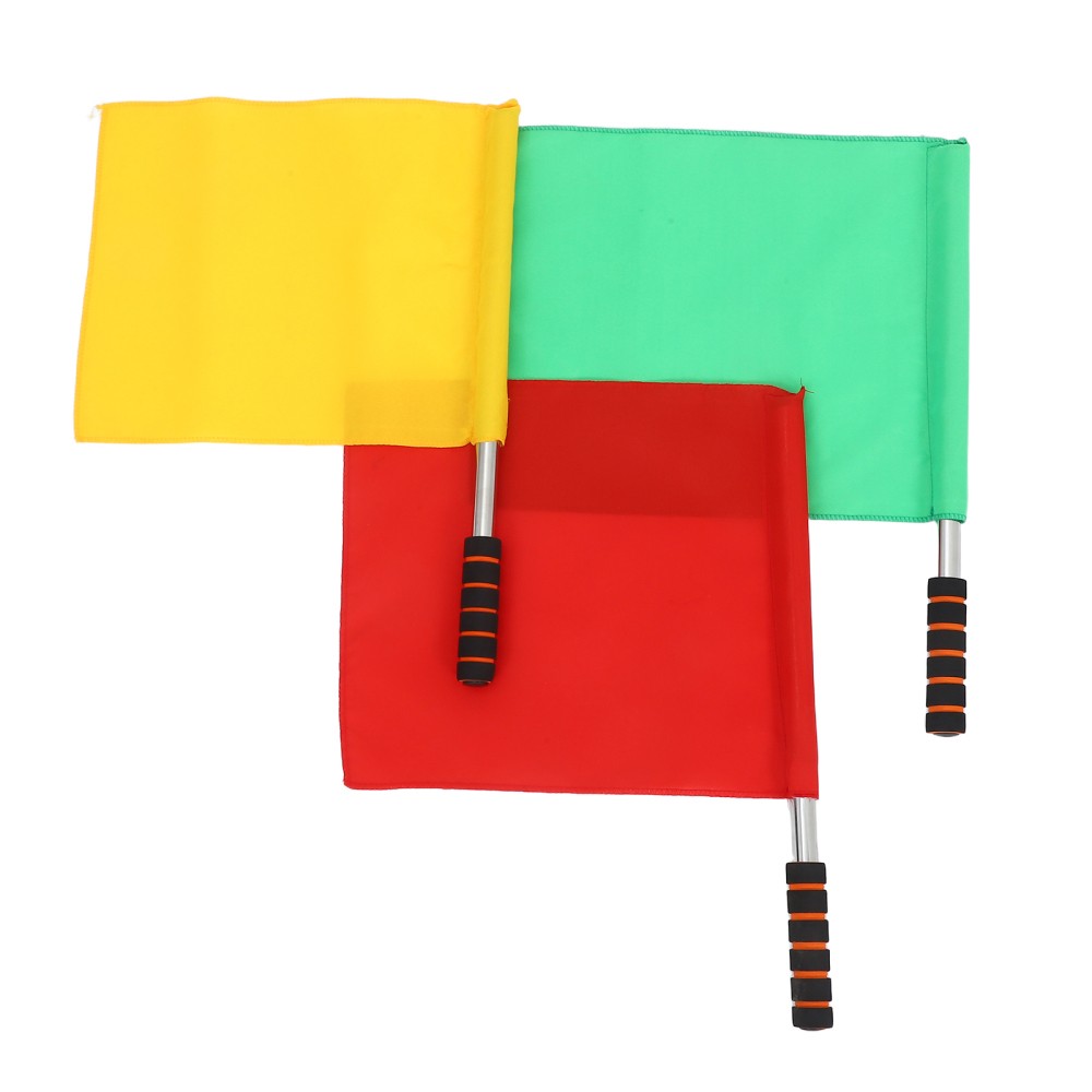 3pcs Warning Signal Flags for Traffic Signals