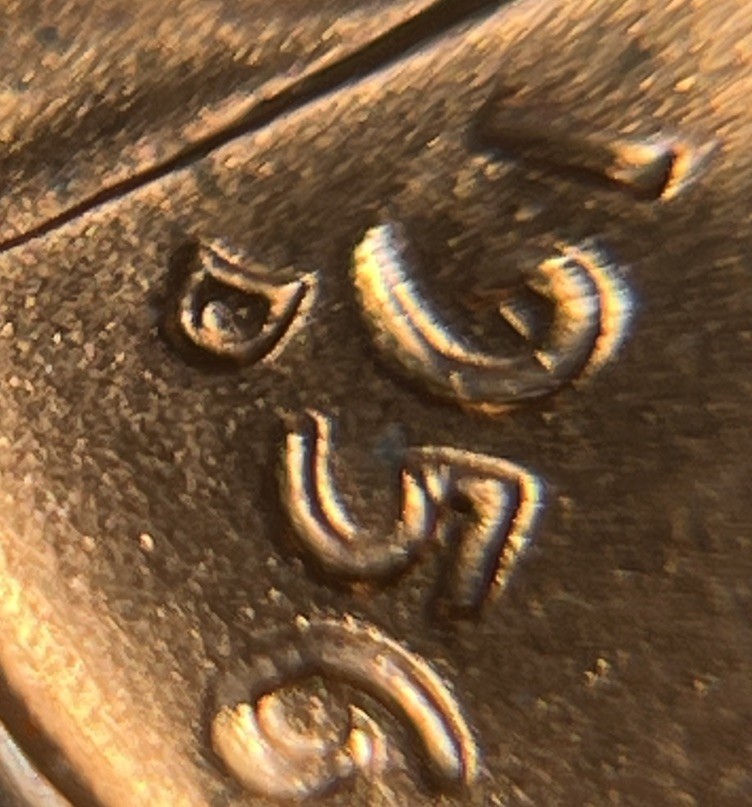 1956 D/D Wheat Penny Errors RPM D Over D Die Clash Uncirculated #1