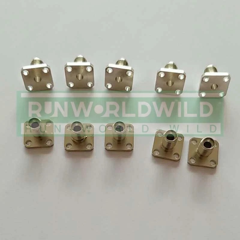 QTY:1 NEW SMA905 Multimode Flange SMA906 Fiber Optic Adapter Flange Coupler Base