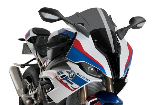 Puig 3mm Z Racing Windscreen Dark Smoke #3571F BMW S 1000 RR/M 1000 RR