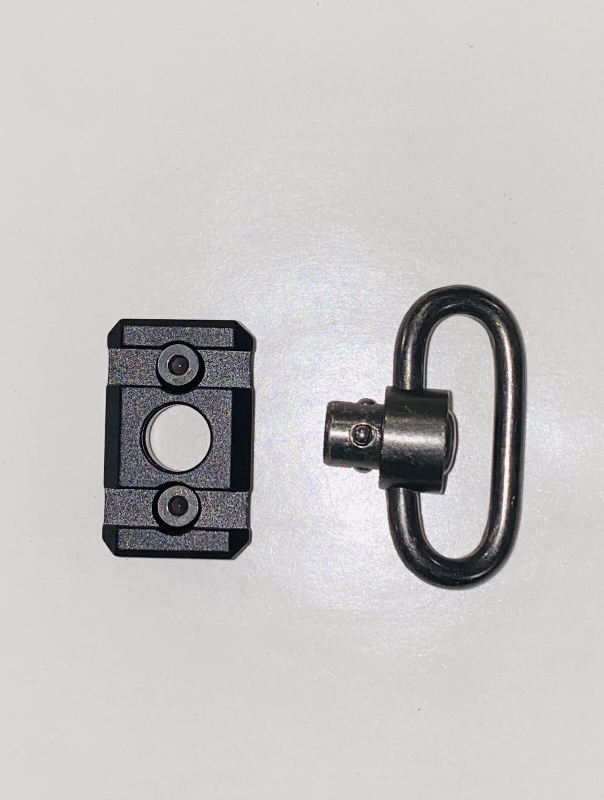 Key Mod Rail Low Profile Standard QD Sling Swivel Adapter Rail Section Set