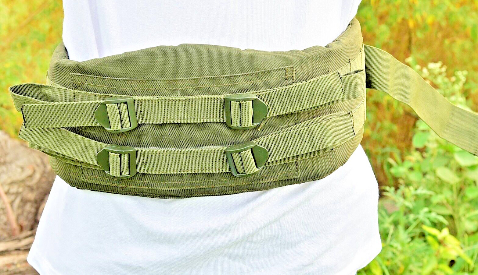 ALICE FIBLE Belt Double Strap Alice Kidney pad with Strap belt - tactical belt