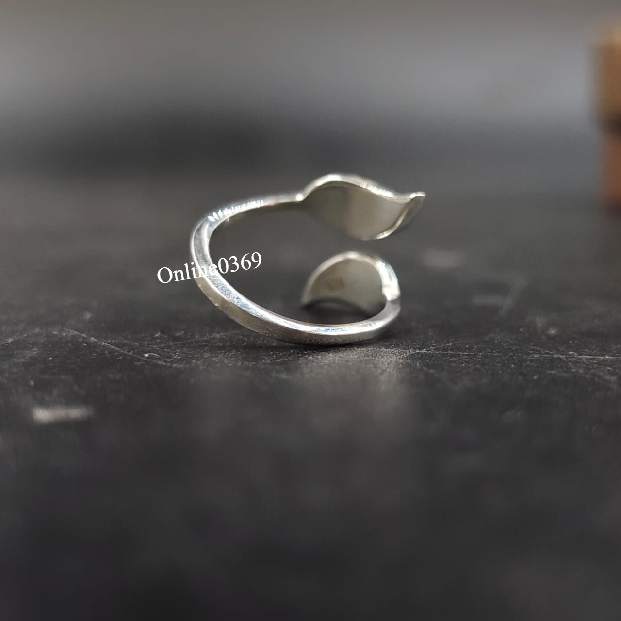 Thanksgiving Gift For Wife Solid Metal Adjustable Leaf Enamel Toe Ring 925 SS