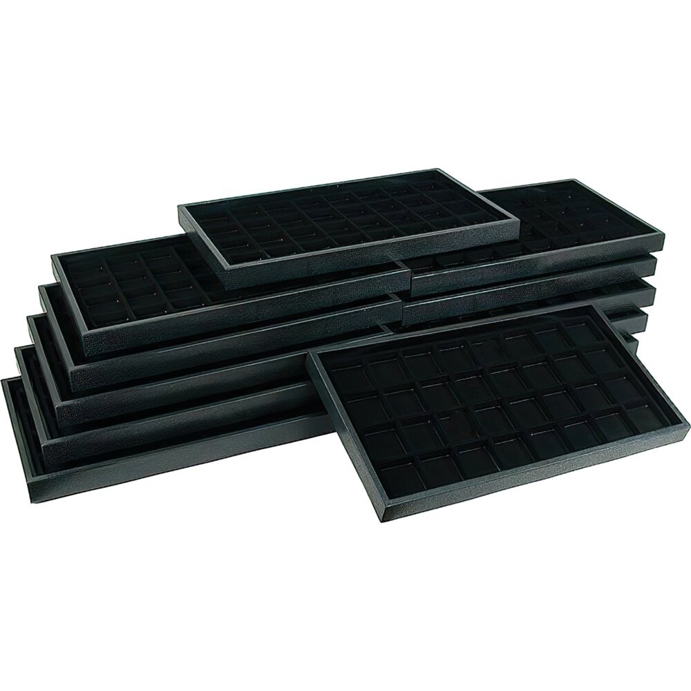 12 32 Slot Jewelry Display Inserts & Trays for Coins