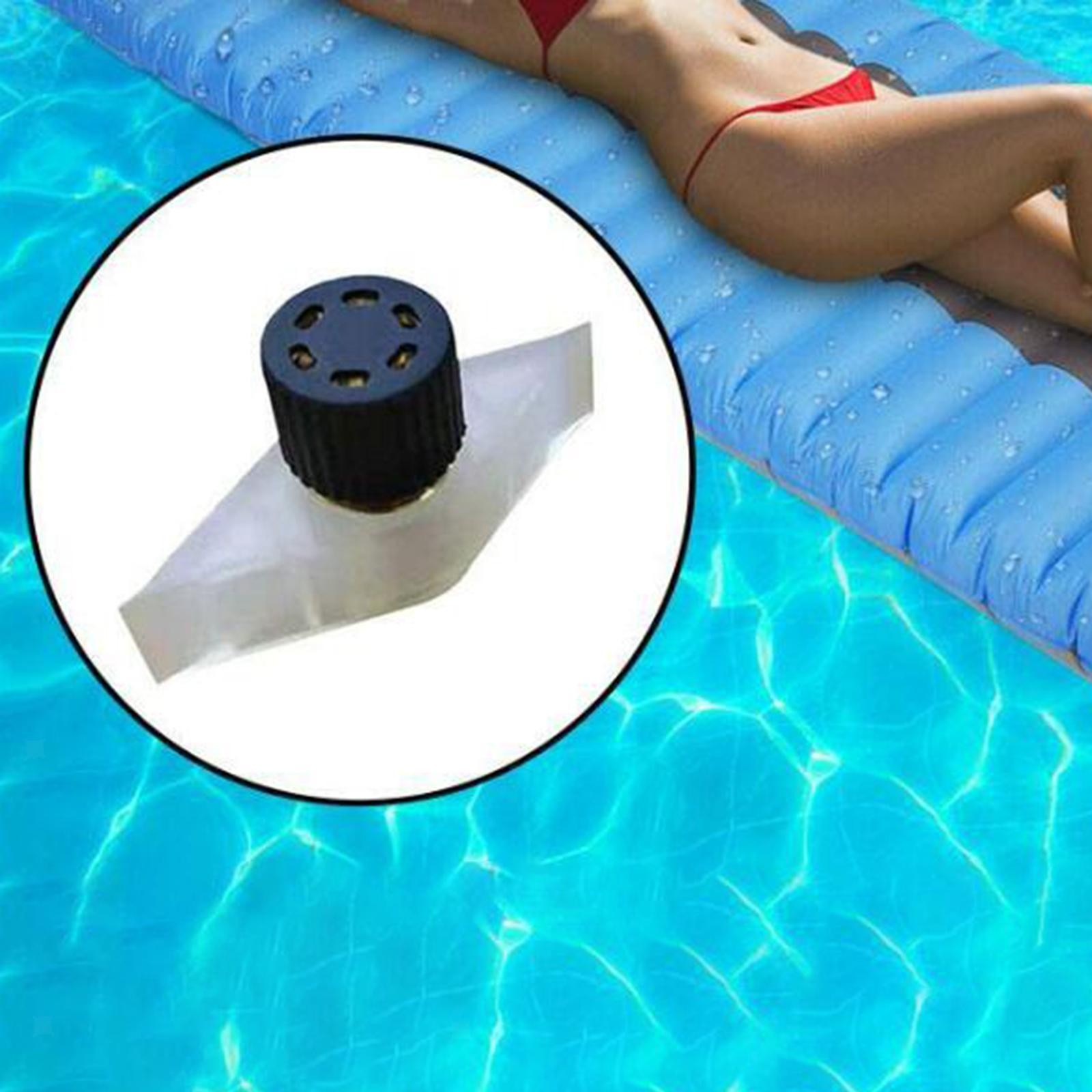 2Pcs Copper Air Nozzle ABS Car Sleeping Bed Mat for Inflatable Mattress Auto