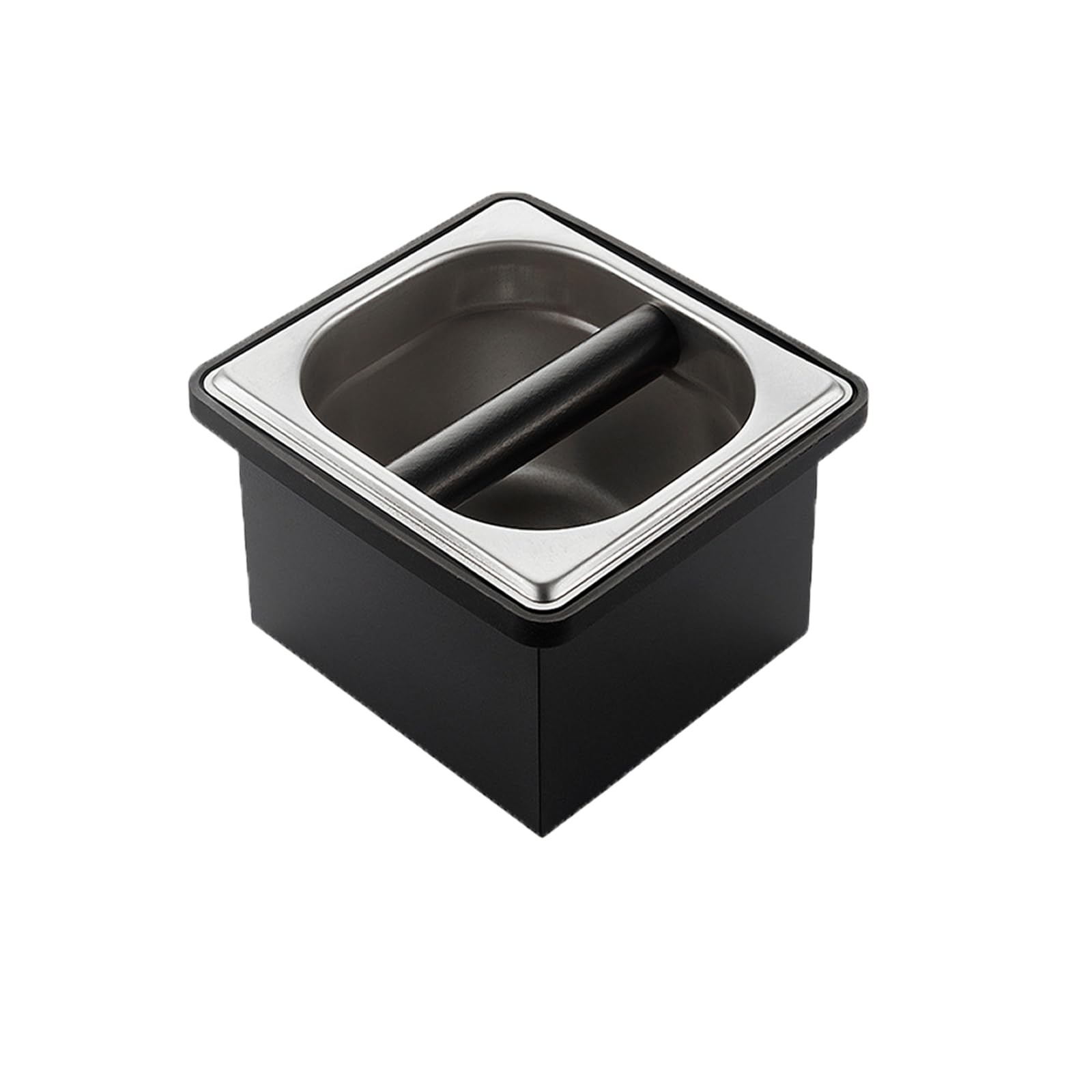 Coffee Knock , Stainless Steel Coffee Espresso Knock Coffee Grounds Bin with ...
