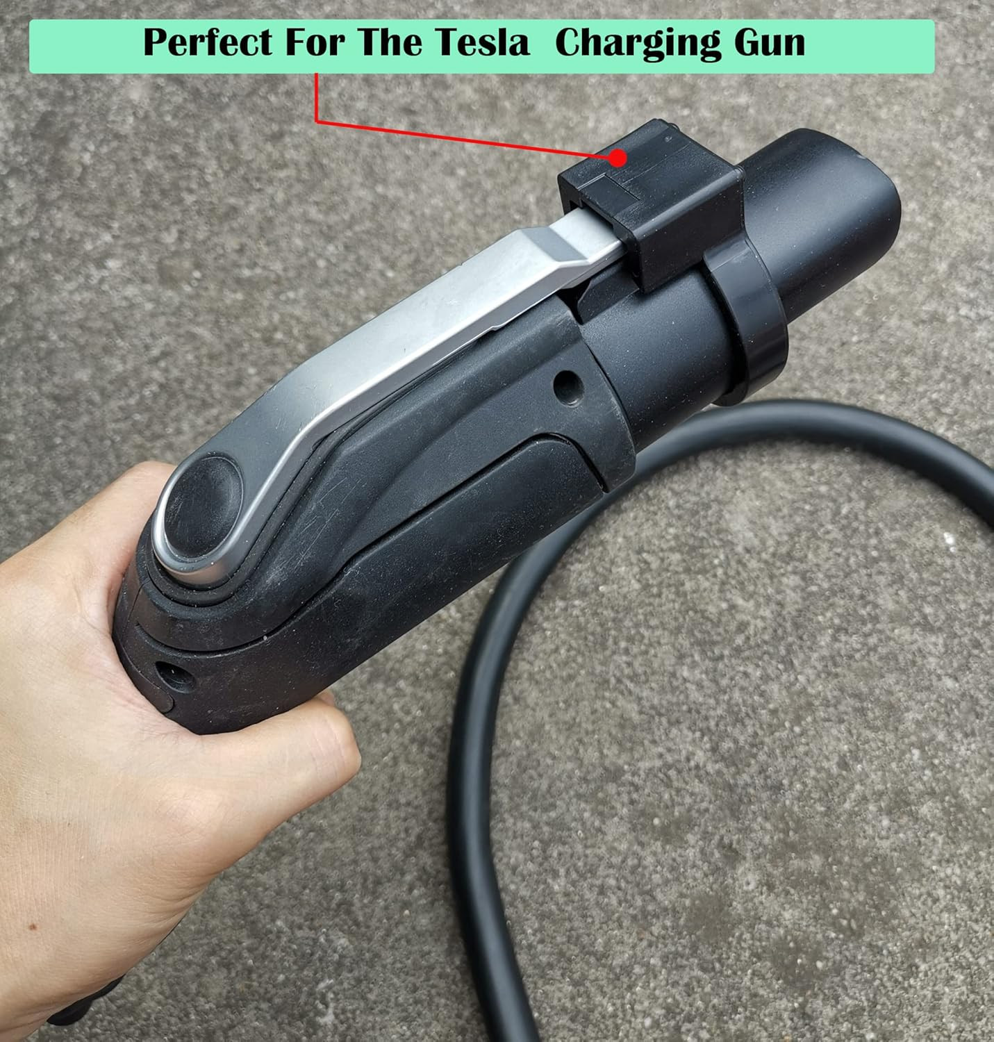 Charging Adapter Lock J1772 Compatible with Model 3 Model Y Public Charging 2PCS
