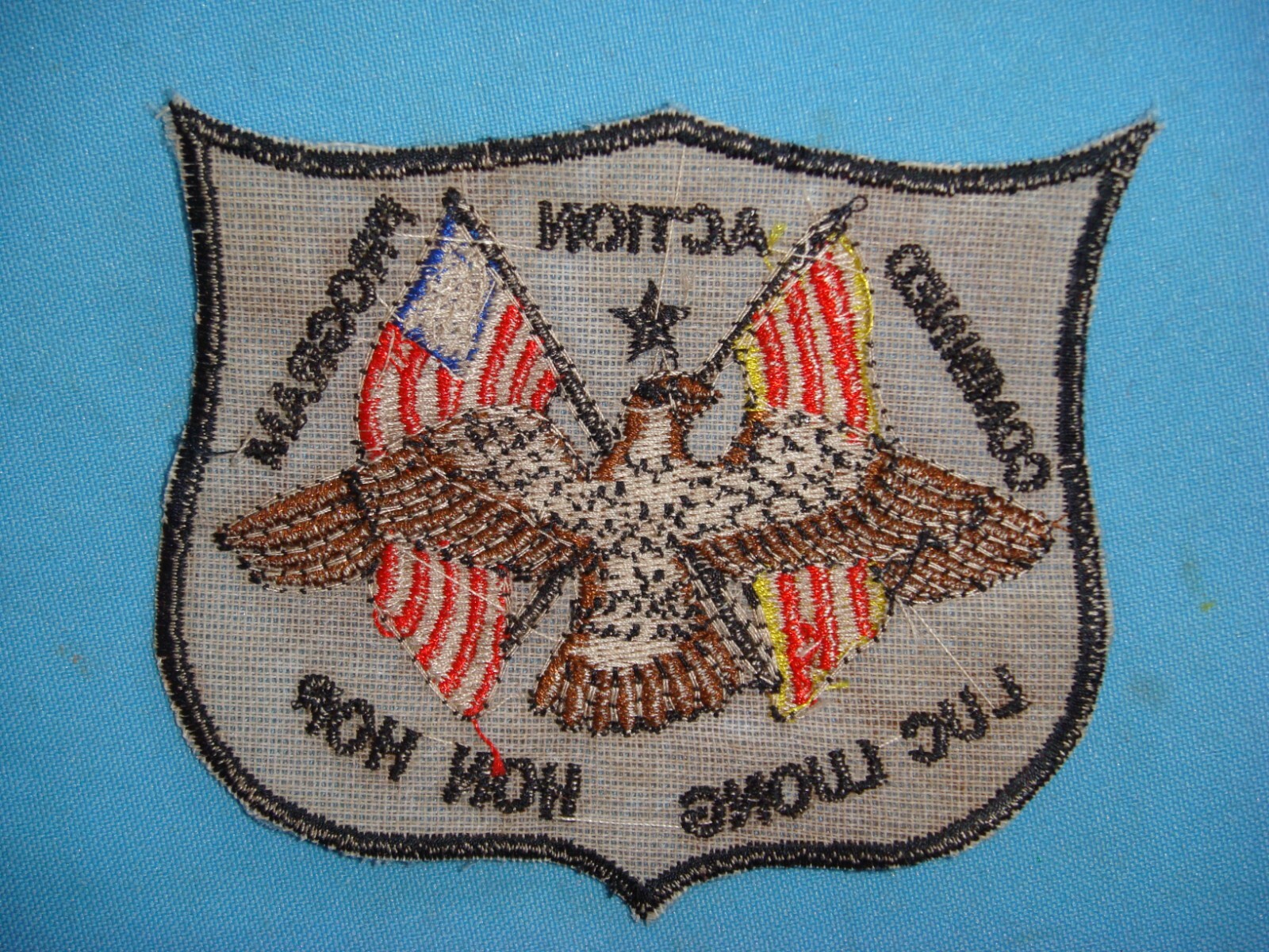 VIETNAM WAR PATCH, US MARINE 1st COMBINED ACTION PROGRAM