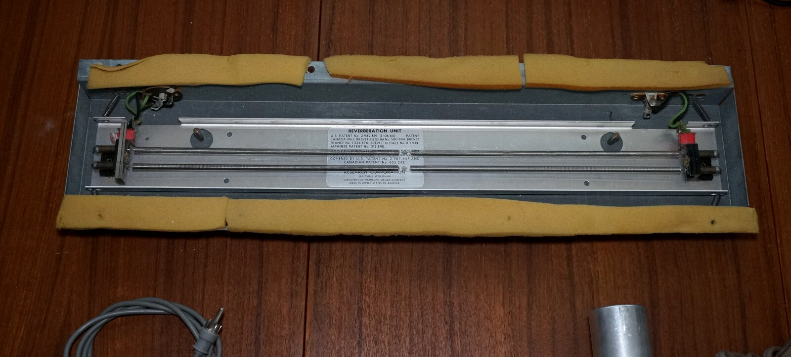 Early Type Fisher K-10 Dynamic Spacexpander Reverb / Space Expander full set
