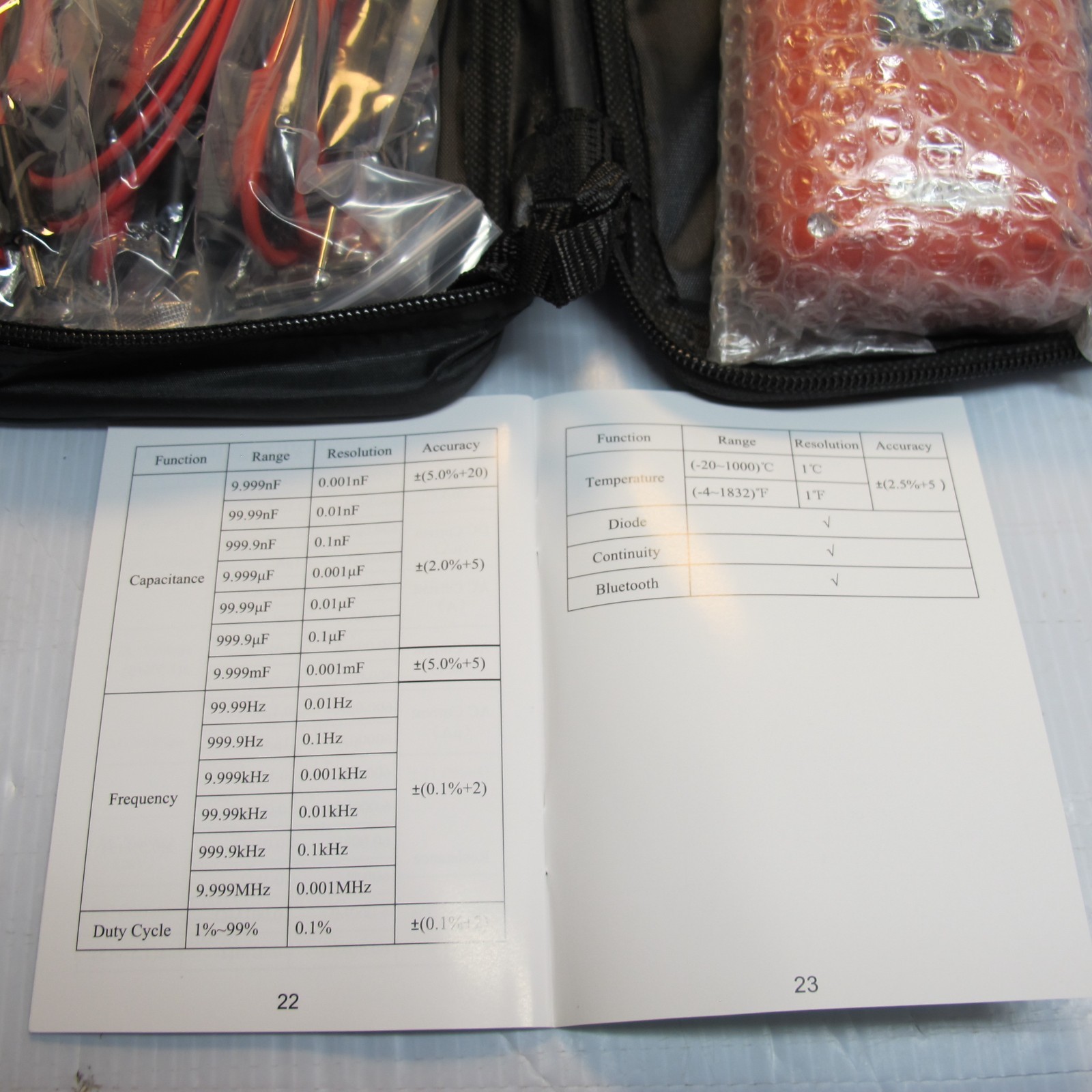 DIGITAL MULTIMETER 6000 COUNT ANENG 9002