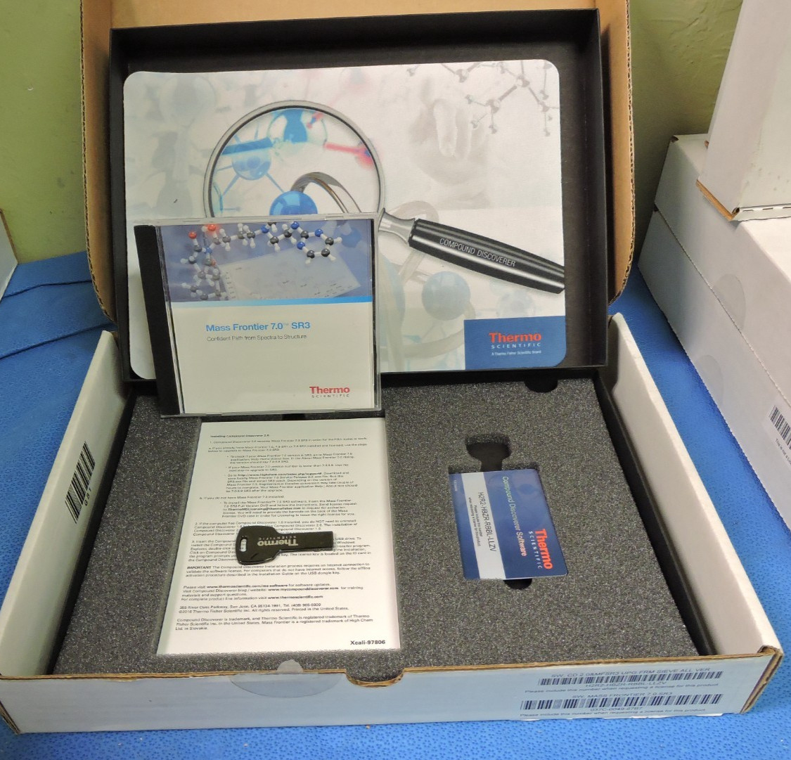 NEW Thermo Compound Discoverer 2 /Mass Frontier 7.0 Upgrade Software OPTON-30570