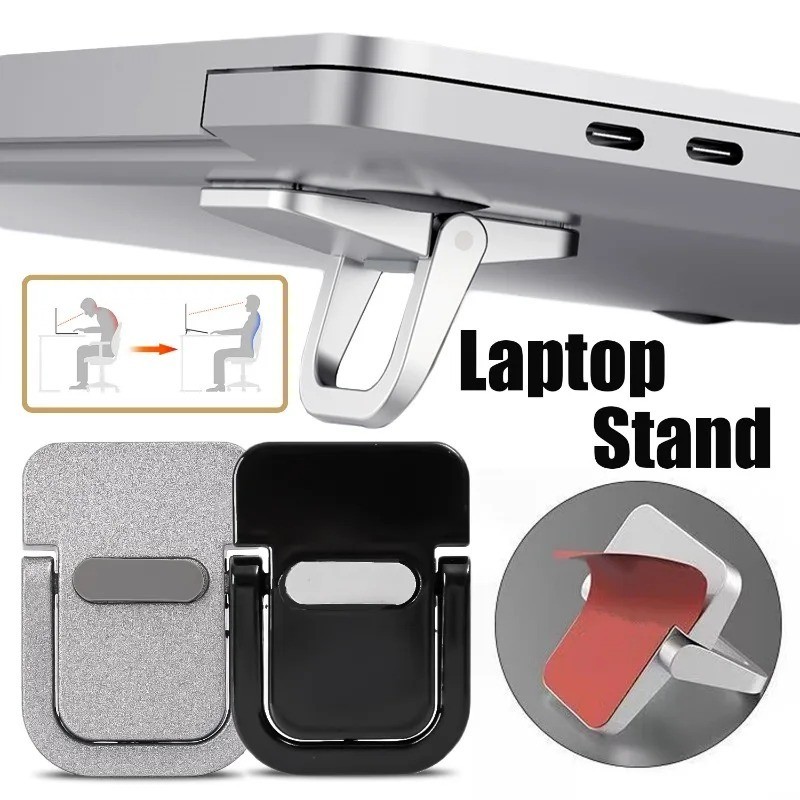 Portable Mini Laptop Stand Adjustable Foldable Riser for Notebook Keyboard New